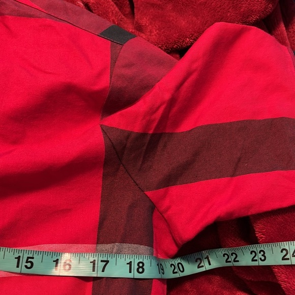 Burberry London England Red Checkered collar cotton dress - Picture 13 of 17